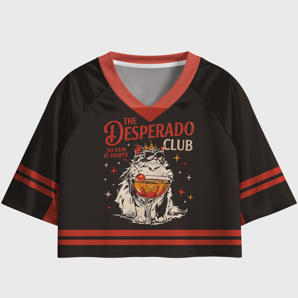 Pagewings So Fun It Hurts Women's Cropped Jersey