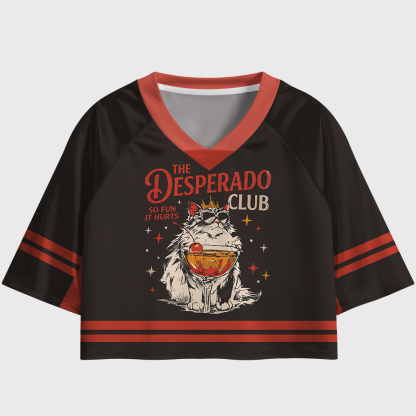 Pagewings So Fun It Hurts Women's Cropped Jersey