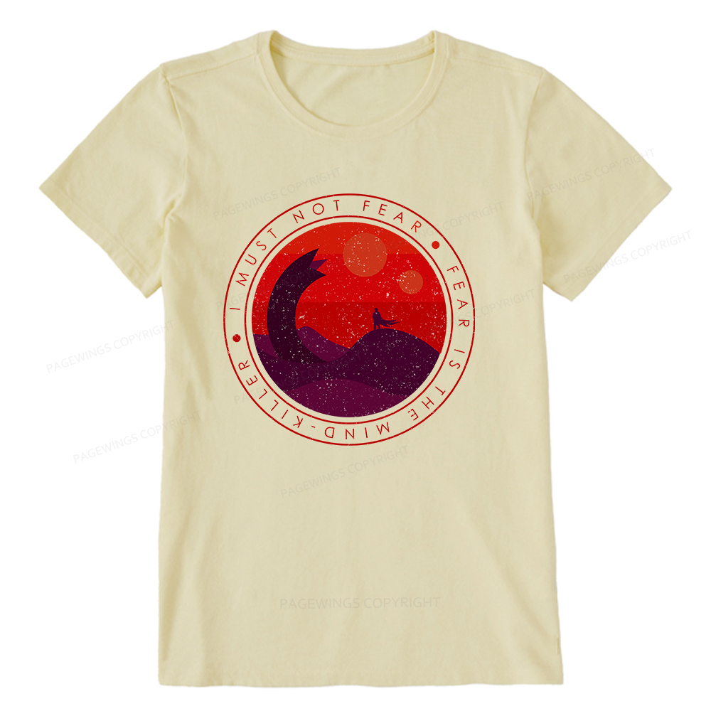 Pagewings I Must Not Fear Unisex Classic T-shirt