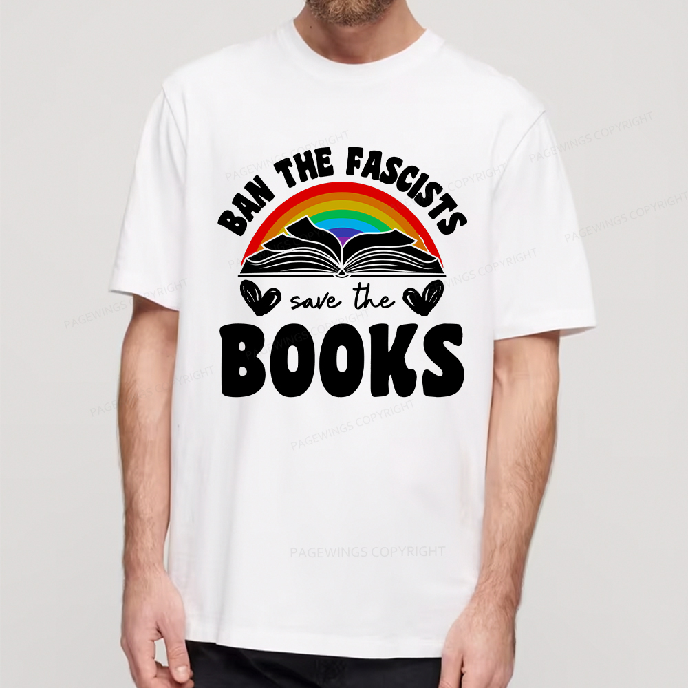 Pagewings Banned Books T-Shirt Unisex Classic T-shirt