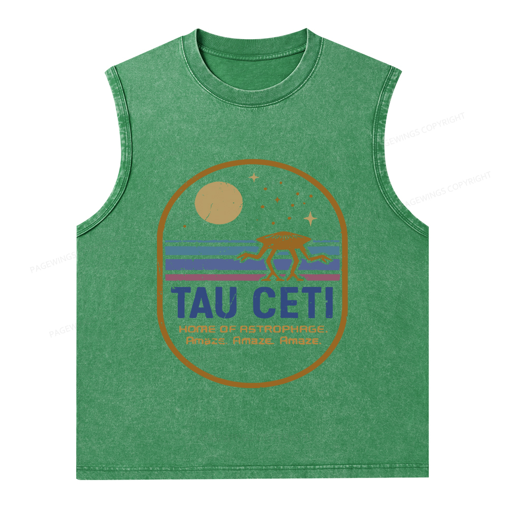 Pagewings Amaze Unisex Washed Tank Top