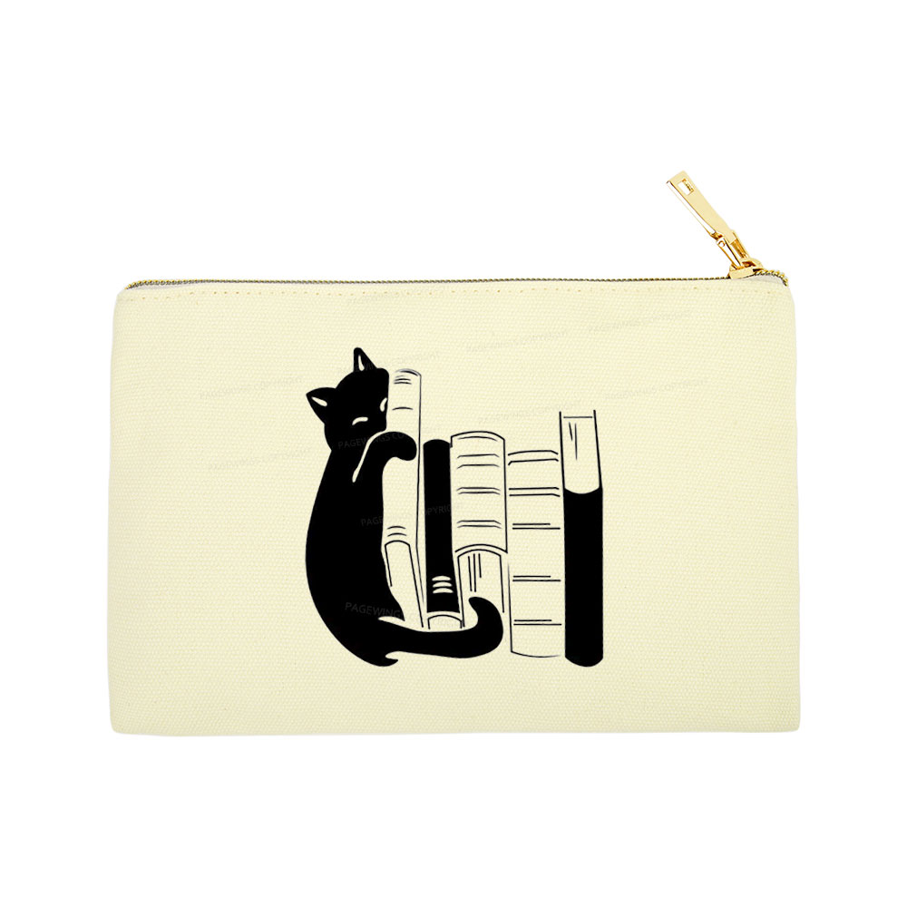 Pagewings Books And Cats Pouch