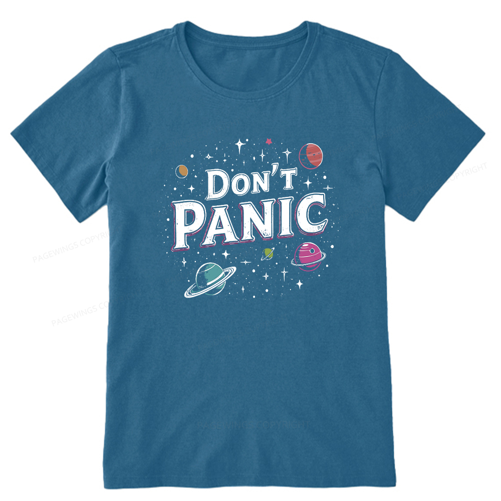 Pagewings Don't Panic Unisex Classic T-shirt