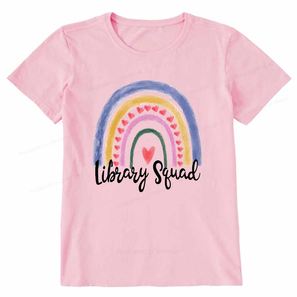 Pagewings Library Squad Shirt Unisex Classic T-shirt