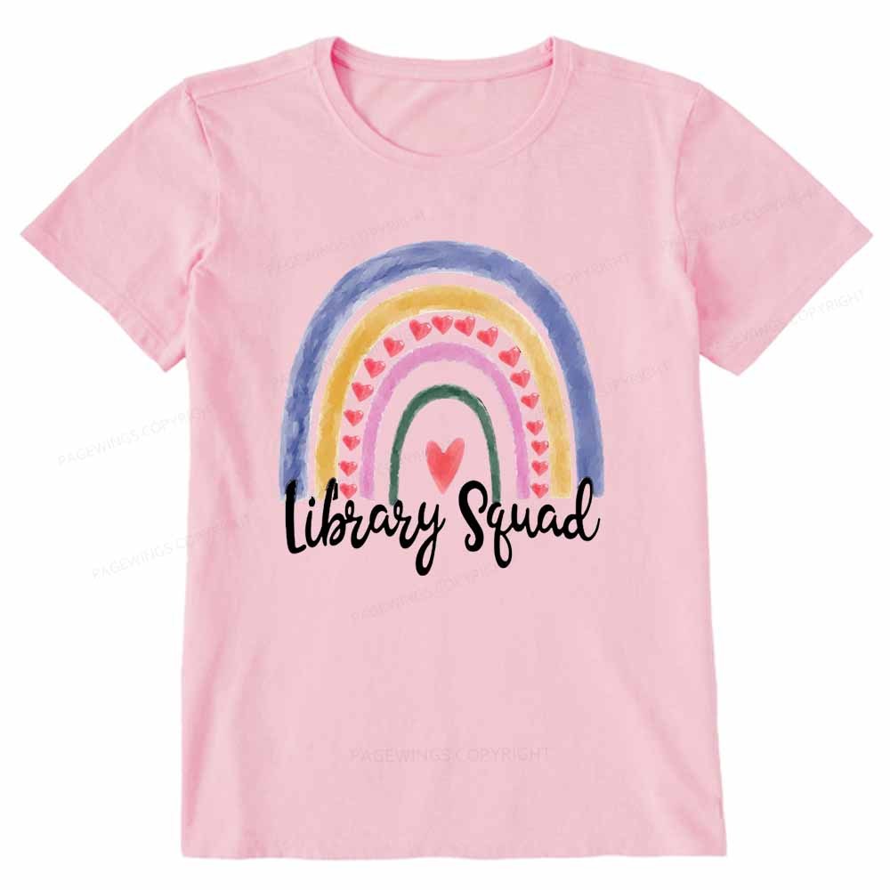 Pagewings Library Squad Shirt Unisex Classic T-shirt