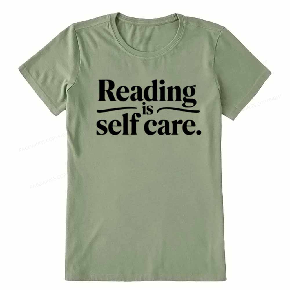 Pagewings Reading Self Care Unisex Tee Unisex Classic T-shirt