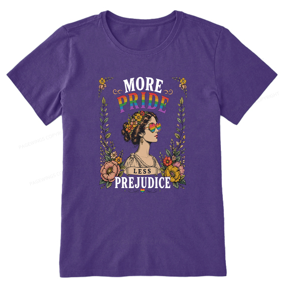 Pagewings More Pride Less Prejudice Unisex Classic T-shirt