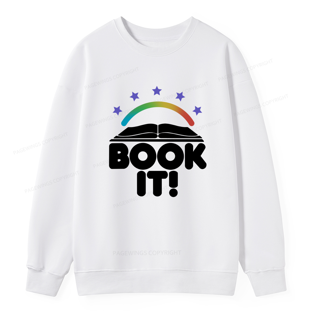 Pagewings Book It  Unisex Classic Sweatshirt