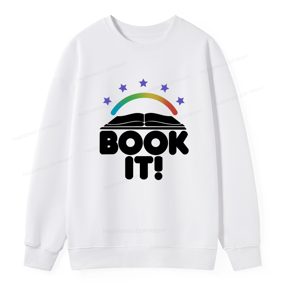 Pagewings Book It  Unisex Classic Sweatshirt
