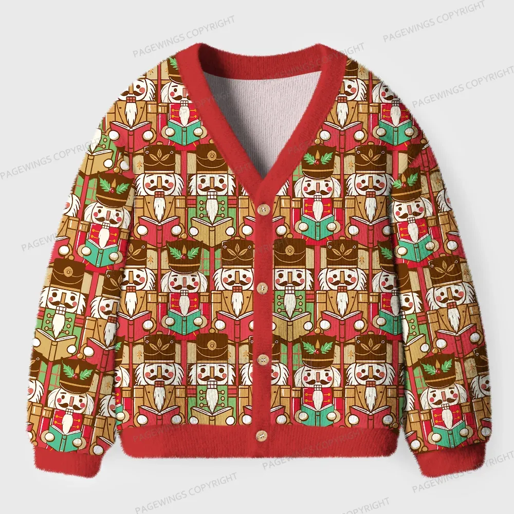 Pagewings Cozy Reading Unisex Ugly Cardigan Sweaters
