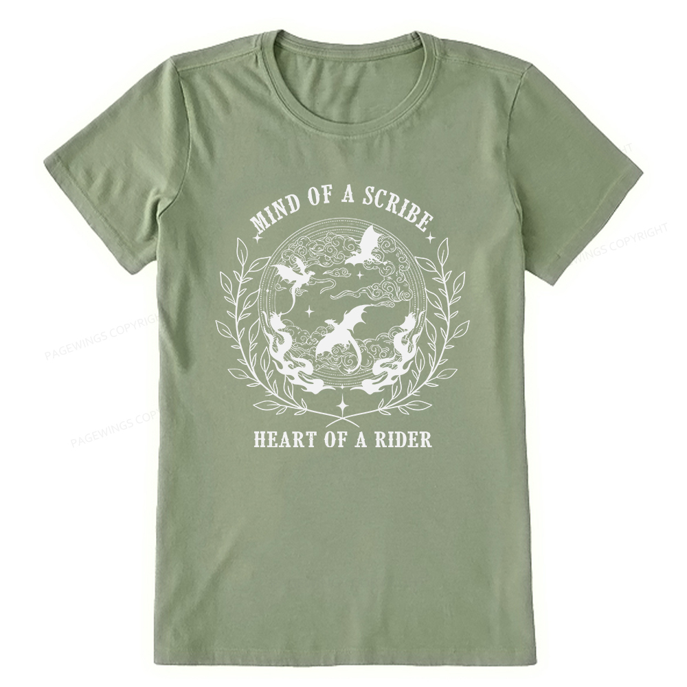 Pagewings Heart Of A Rider Unisex Classic T-shirt