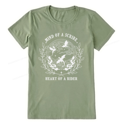 Pagewings Heart Of A Rider Unisex Classic T-shirt
