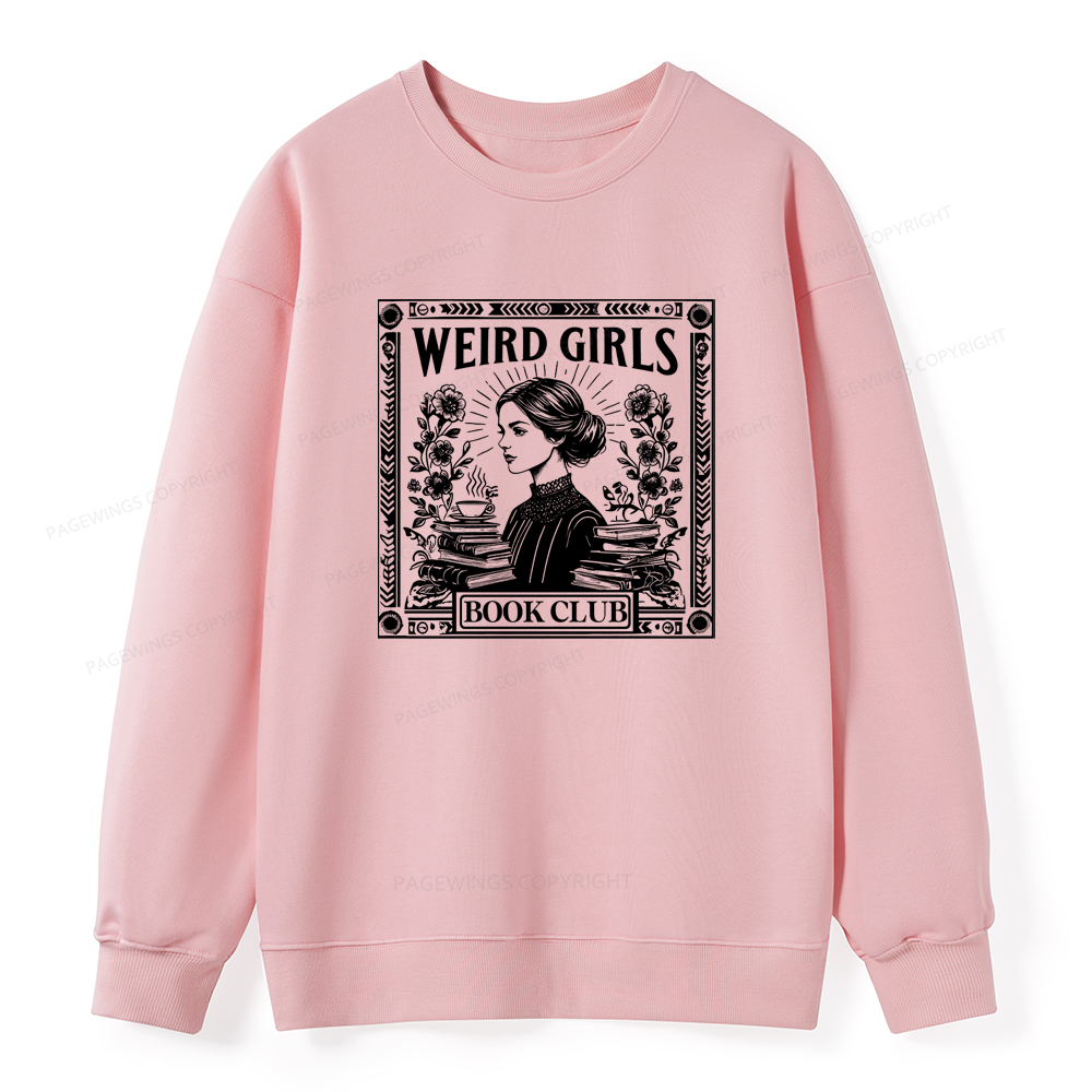 Pagewings Weird Girls Book Club Unisex Classic Sweatshirt