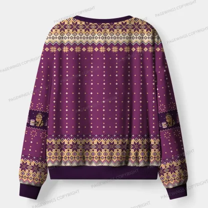 Pagewings Sci-Fi Book Lover Unisex Flannel Pajama Set