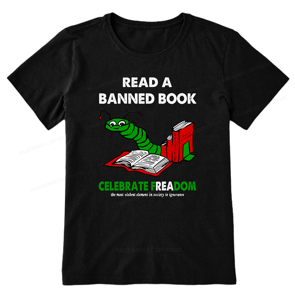 Pagewings Read A Banned Book Unisex Classic T-shirt