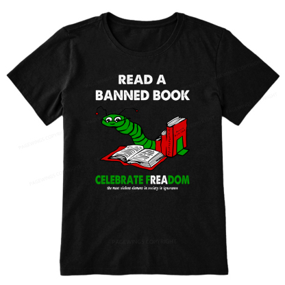 Pagewings Read A Banned Book Unisex Classic T-shirt