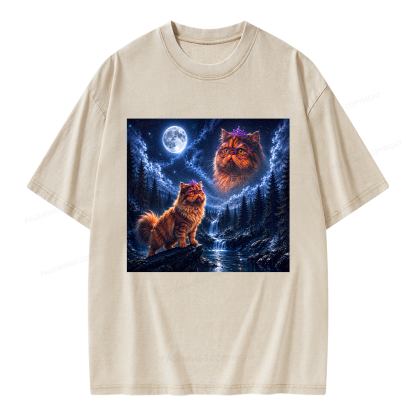 Pagewings Sci Fi Books Lover Unisex Washed T-shirt