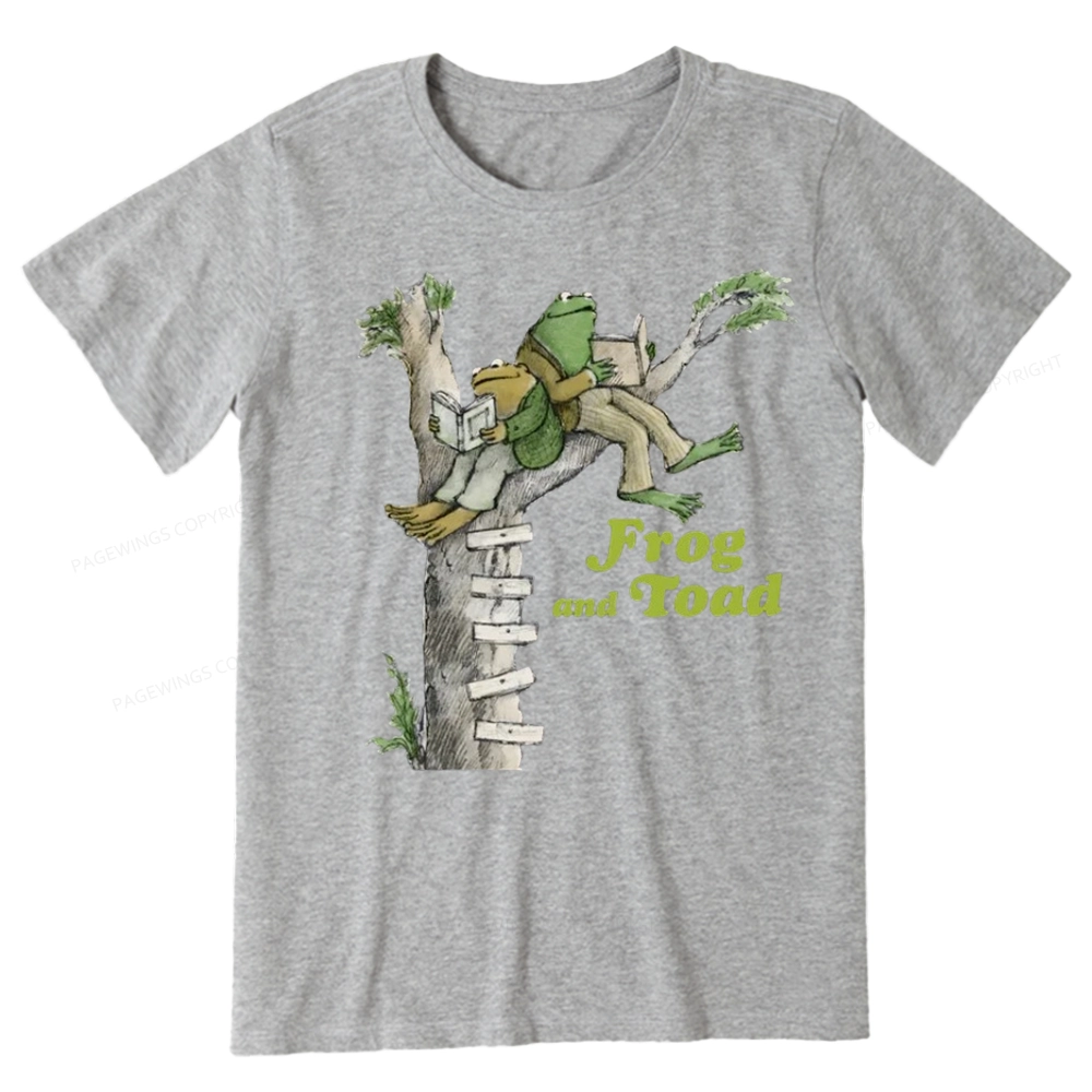 Pagewings Frog and Toad Old Book Unisex Classic T-shirt