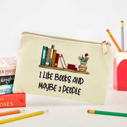 Pagewings  I Like Books World Pouch