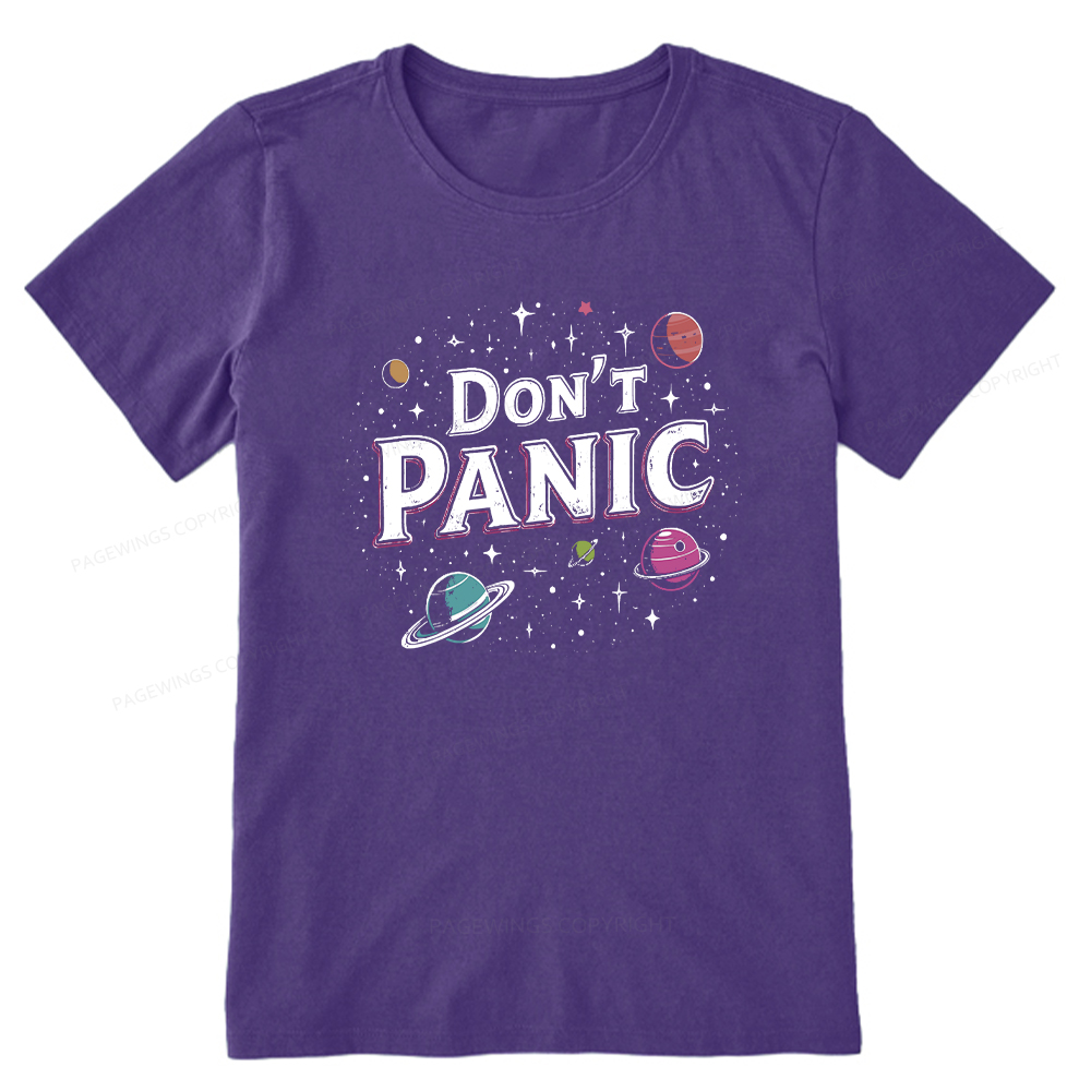 Pagewings Don't Panic Unisex Classic T-shirt