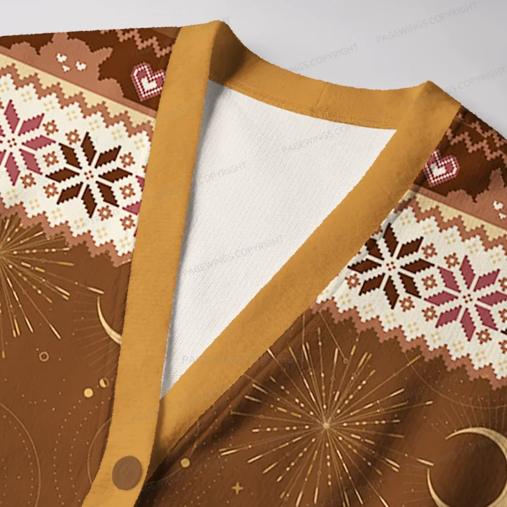 Pagewings The Reader Unisex Ugly Cardigan Sweaters