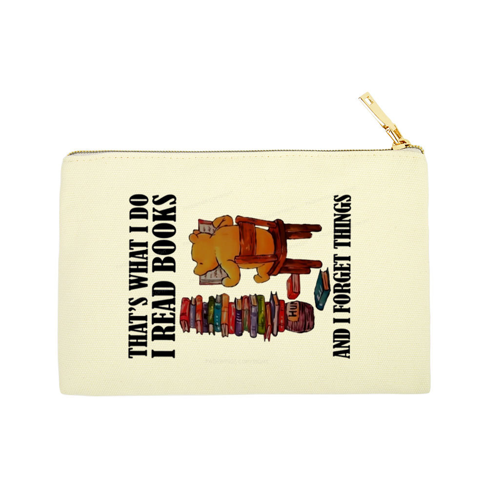 Pagewings That's What I Do I Read Books Pouch