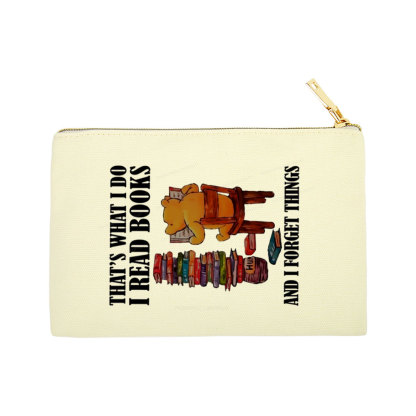 Pagewings That's What I Do I Read Books Pouch