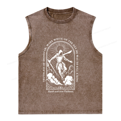 Pagewings Truthless of Shinovar Unisex Washed Tank Top