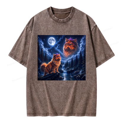 Pagewings Sci Fi Books Lover Unisex Washed T-shirt