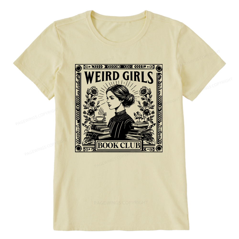 Pagewings Weird Girls Book Club Unisex Classic T-shirt