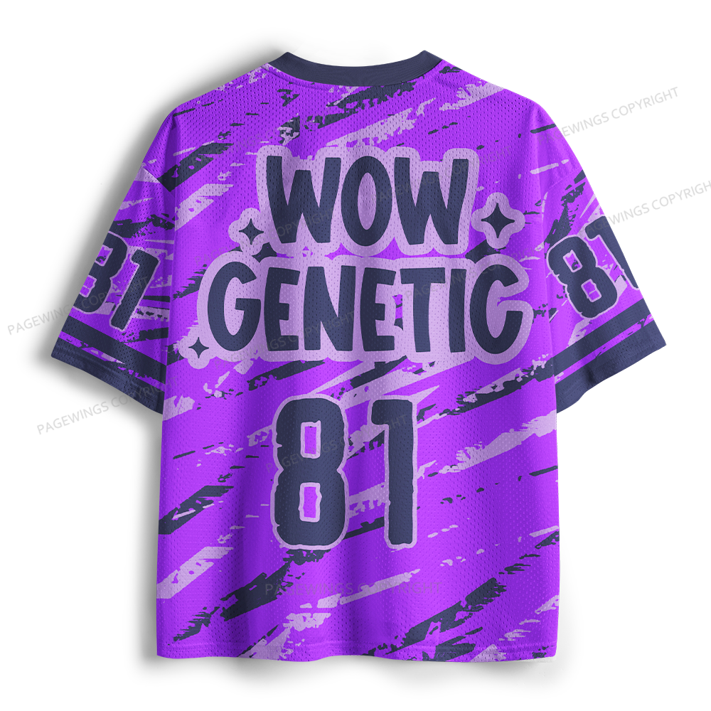 Pagewings Stupid Canadian Wolf Bird Unisex Mesh Jersey