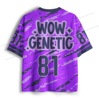 Pagewings Stupid Canadian Wolf Bird Unisex Mesh Jersey