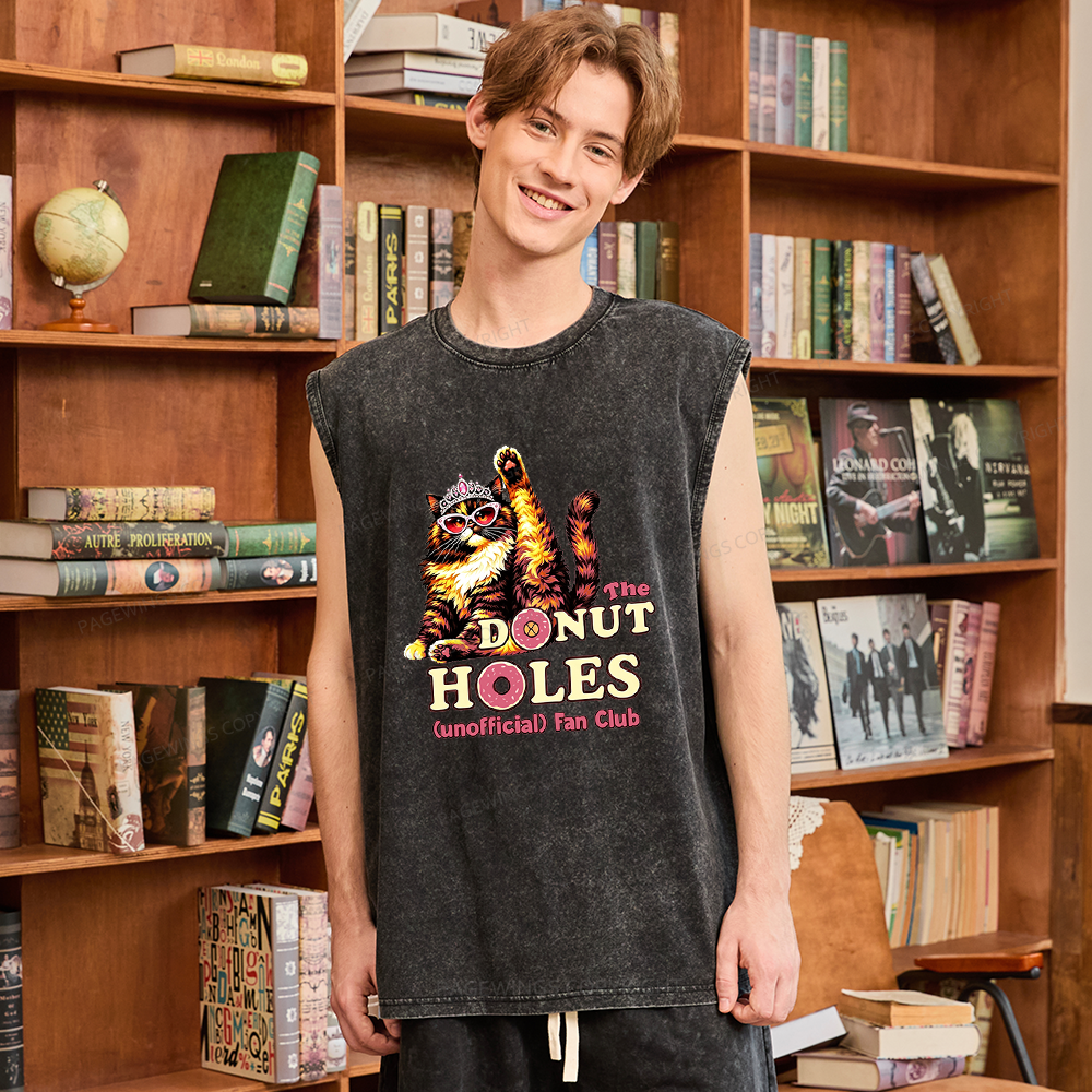 Pagewings Sci Fi Bookish Unisex Washed Tank Top