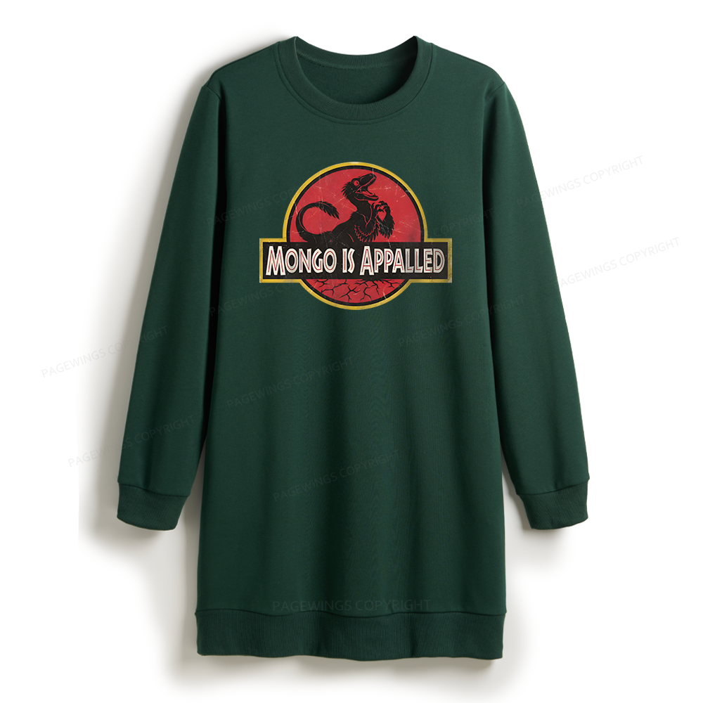 Pagewings Sci Fi Book Lover Sweatshirt Dress