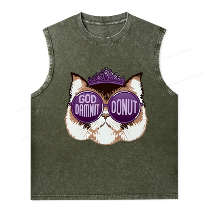 Pagewings Sci-Fi Book Lover Unisex Washed Tank Top