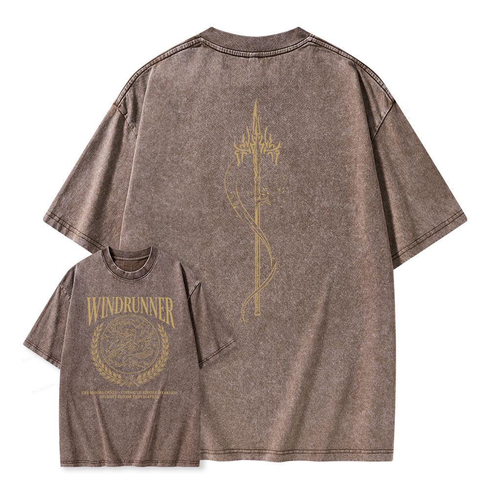 Pagewings Windrunner Unisex Washed T-shirt