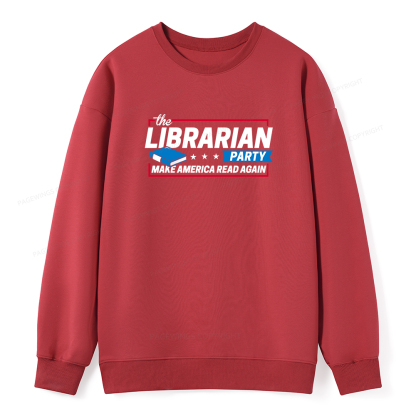 Pagewings The Librarian Party Unisex Classic Sweatshirt