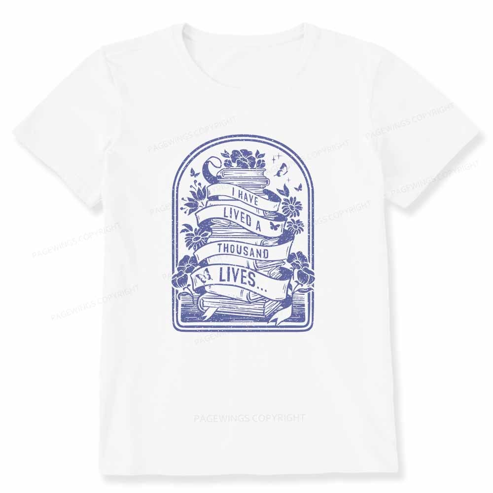 Pagewings Literature Shirt for Bibliophiles Unisex Classic T-shirt