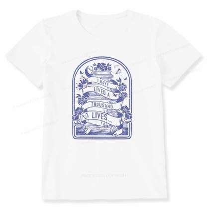 Pagewings Literature Shirt for Bibliophiles Unisex Classic T-shirt