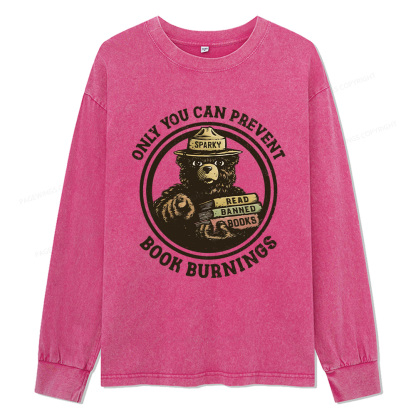 Pagewings Only You Unisex Washed Long Sleeve T-shirt