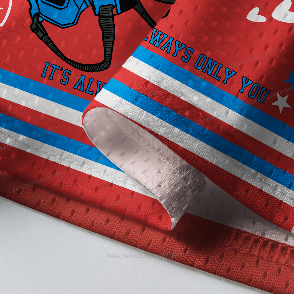 Pagewings It's Always Only You Unisex Mesh Jersey