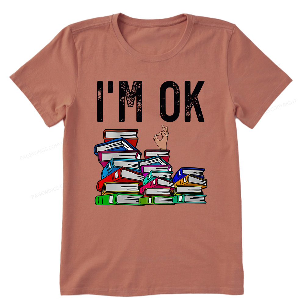 Pagewings Librarian Book Reader Funny Book Lover Unisex Classic T-shirt
