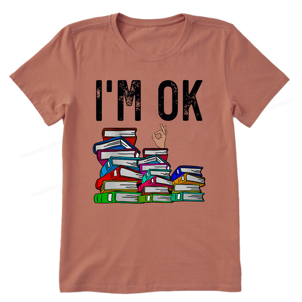 Pagewings Librarian Book Reader Funny Book Lover Unisex Classic T-shirt