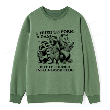 Pagewings A Gang Turn Into A Book Club Unisex Classic Sweatshirt