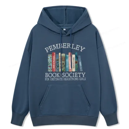 Pagewings Pemberley Book Society Unisex Classic Hoodie