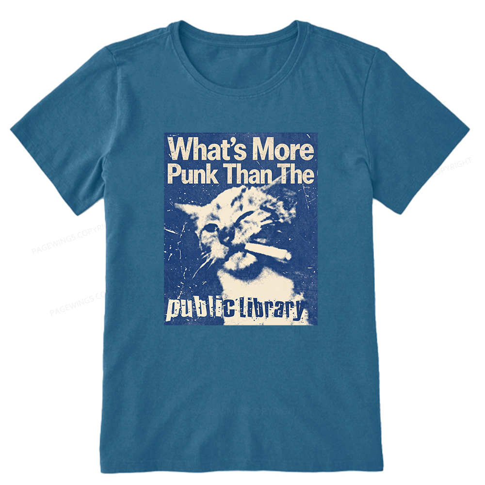 Pagewings What's More Punk Than The Public Library Unisex Classic T-shirt
