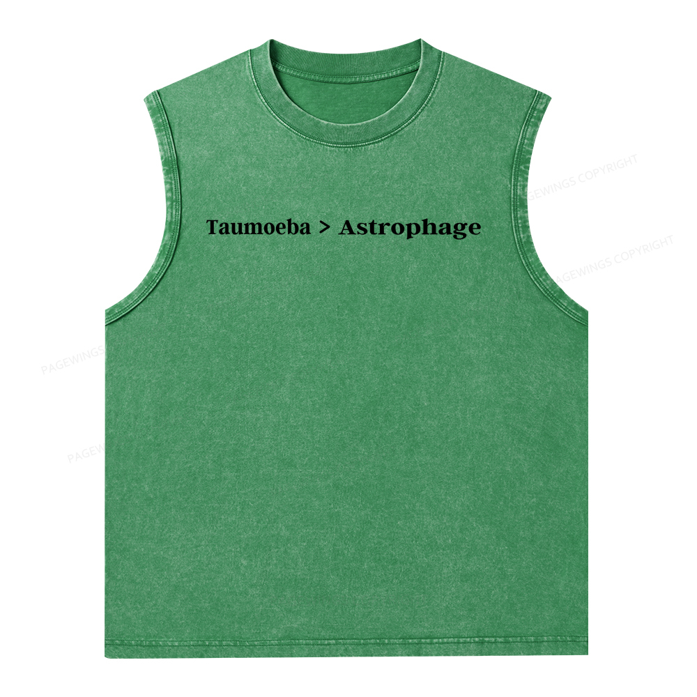 Pagewings Taumoeba Astrophage Unisex Washed Tank Top