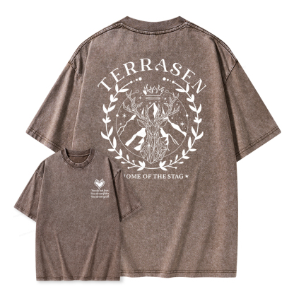 Pagewings Terrasen Unisex Washed T-shirt