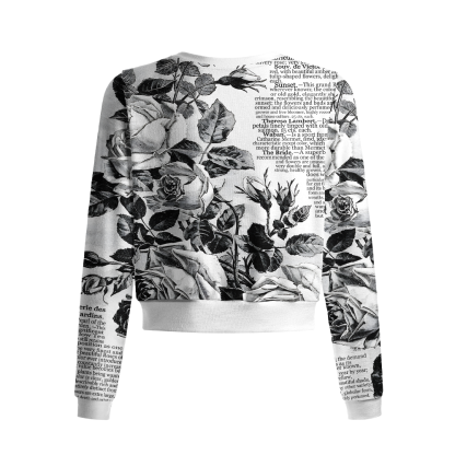Pagewings Book Lover Crew Neck Cardigan Sweaters