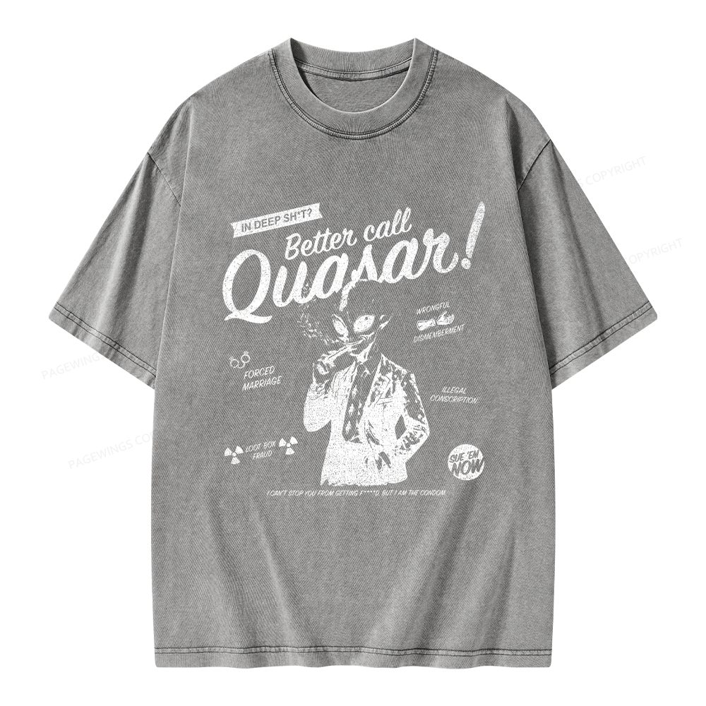 Pagewings Sci Fi Bookish Unisex Washed T-shirt